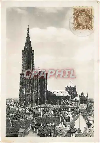 Cartes postales moderne La Cathedrale Strasbourg