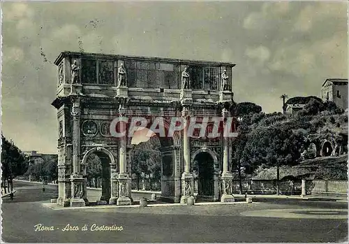 Moderne Karte Roma Arc de Costantin