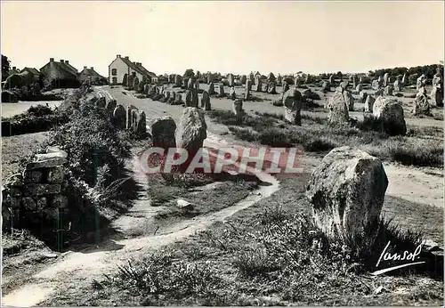 Cartes postales moderne Carnac (Morbihan) Alignements du Menec