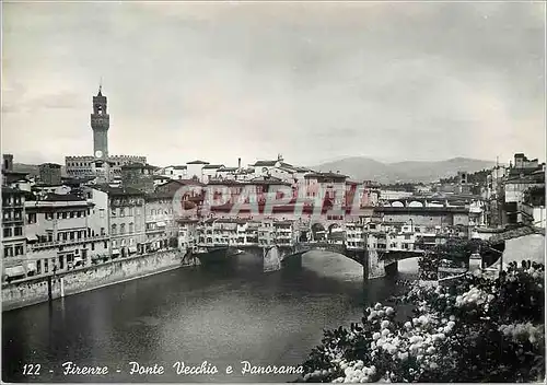 Cartes postales moderne Firenze Ponte Vecchio e Panorama