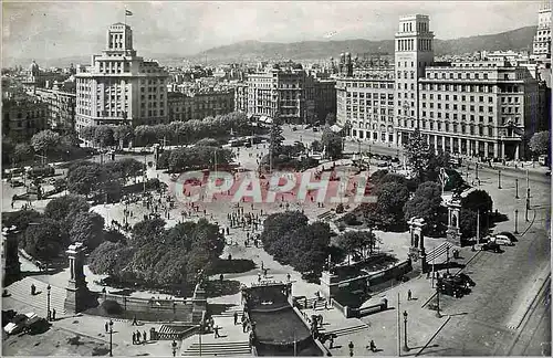Cartes postales moderne Barcelona Place de Catalogne