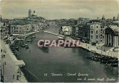 Cartes postales moderne Venezia Canal Grande