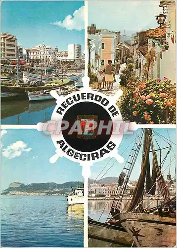 Cartes postales moderne Recuerdo de Algeciras