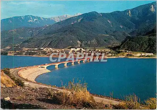 Moderne Karte Savines le Lac (Hautes Alpes) Le Pont (Longueur 920 m)