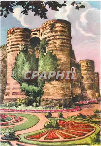 Cartes postales moderne Angers Le Chateau (Cote d'Ouest)