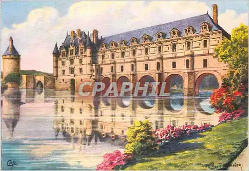 Cartes postales moderne Chateau de Chenonceau Fracade Occidentale