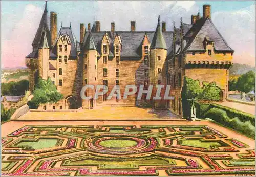 Cartes postales moderne Langeais Le Chateau (XVe Siecle) Facade Interieure