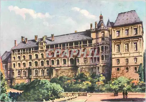 Cartes postales moderne Blois Le Chateau Aile Francois Ier