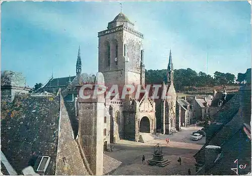 Moderne Karte Locronan (Finistere) La Bretagne en Couleur L'Ensemble de la Place