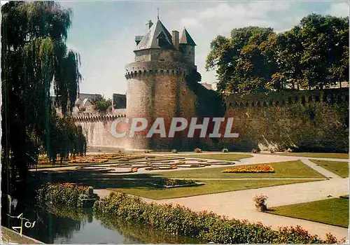 Cartes postales moderne Vannes (Morbihan) La Bretagne en Couleurs La Tour du Connetable et les Remparts