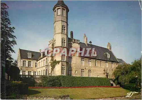 Moderne Karte Afrques (Pas de Calais) Le Chateau Fortifie en 1413 Brule par Louis XI en 1477