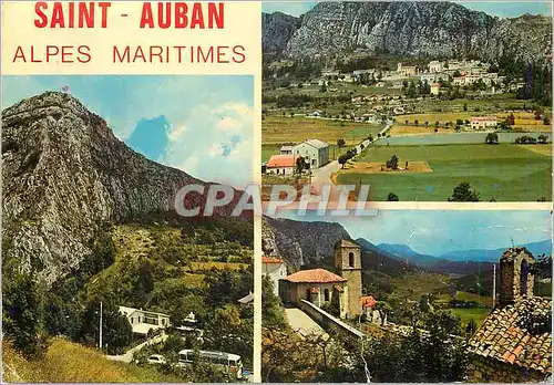 Cartes postales moderne Saint Auban Alpes Maritimes