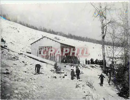 Cartes postales moderne Le Haut Folin A Travers le Morvan Station de Ski Chalet du CAF Alpinisme