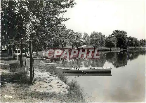 Cartes postales moderne Etang de Montaubry (S et L) La Plage