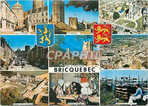 Cartes postales moderne Bricquebec (Manche)