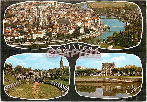 Cartes postales moderne Saintes Vue Generale Les Arenes Gallo Romaines L'Arc de Triomphe
