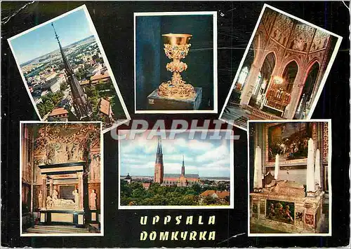 Cartes postales moderne Uppsala Domkyrka