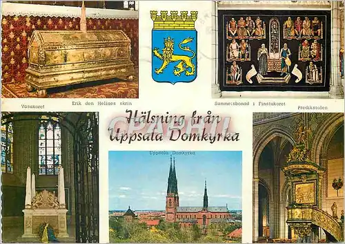 Cartes postales moderne Uppsala Domkyrka