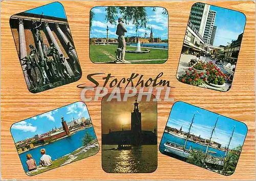 Cartes postales moderne Stockholm
