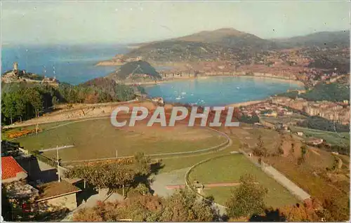 Cartes postales moderne San Sebastian Vue Generale prise du Gudamendi