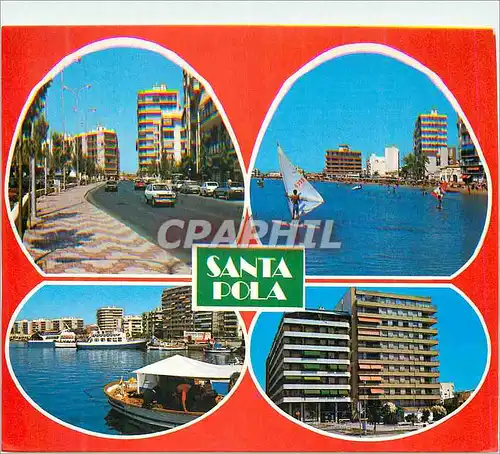 Cartes postales moderne Santa Pola (Alicante) Aspects divers