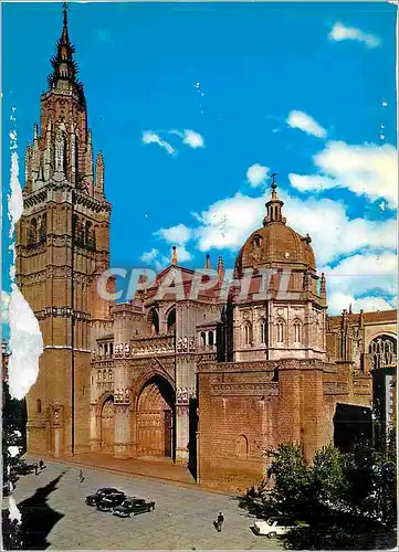 Cartes postales moderne Toledo Porte Principale Cathedrale