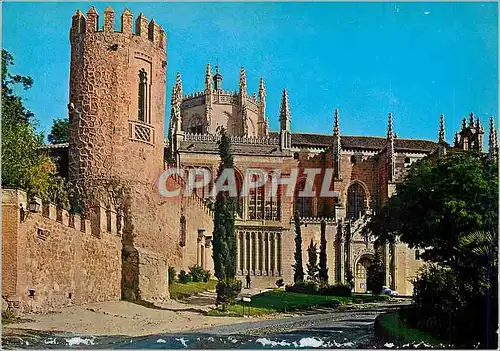 Moderne Karte Toledo Chateau Wisigoth et Saint Jean des Rois