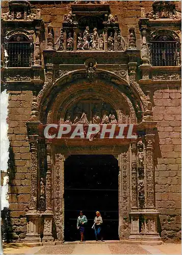 Cartes postales moderne Toledo Musee de Santa Cruz Portail