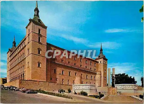 Moderne Karte Toledo Vue Generale Alcazar