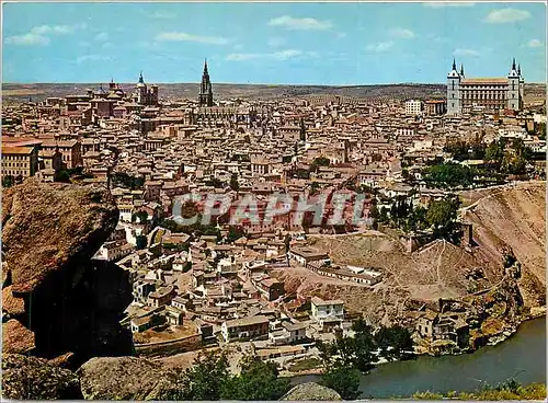 Moderne Karte Toledo Vue Generale