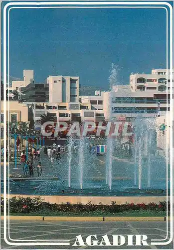 Cartes postales moderne Agadir Fontaine Lumineuse