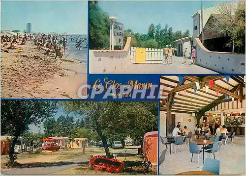 Cartes postales moderne Valras Plage Le Clos Marin Camping Caravaning Avenue des Elysees