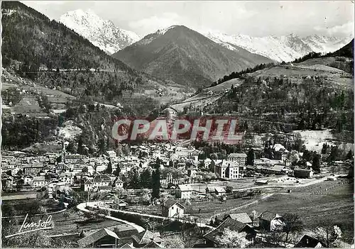 Moderne Karte Allevard les Bains (Isere) Vue Generale