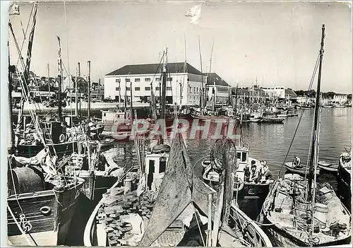 Cartes postales moderne Concarneau (Finistere) Chalutiers et Thoniers dans le Port et le Quai Carnot Bateaux