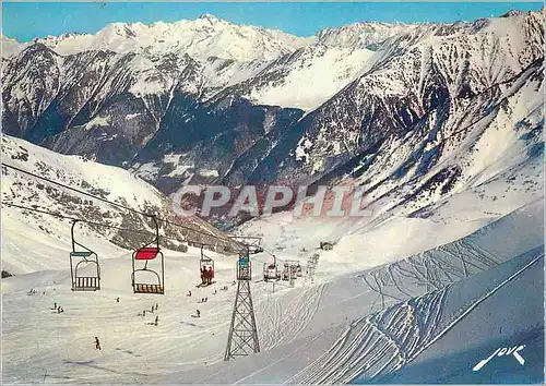 Cartes postales moderne Cauterets (H P) Cambasque Lys Telesiege du Monne Alt 2300 m