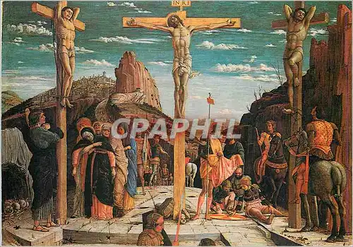 Cartes postales moderne Musee du Louvre Mantegna Andrea (1431 1516) Le Calvaire
