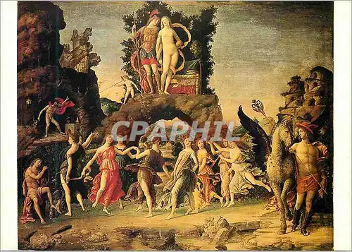 Cartes postales moderne Musee du Louvre Paris Andrea Mantegna (1431 1506) Le Parnasse