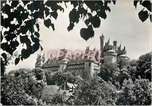 Cartes postales moderne Pierrefonds (Oise) Le Chateau Ensembe au Nord Ouet