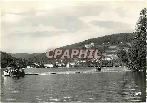 Moderne Karte Gerardmer Les Vedettes sur le Lac Bateaux