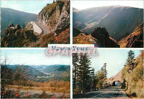 Moderne Karte Souvenir de Hautes Vosges