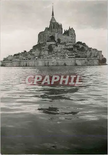 Cartes postales moderne Le Mont Saint Michel (Manche) Ensemble Est a maree Haute