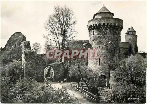 Cartes postales moderne Fougeres Le Chateau 2e Enceinte (XIIe Siecle) et Tour de Coigny (XIIIe Siecle)