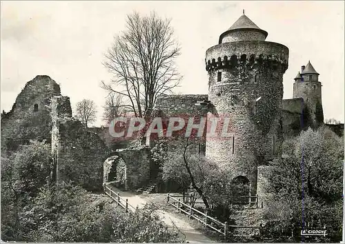 Moderne Karte Fougeres Le Chateau 2e Enceinte (XIIe Siecle) et Tour de Coigny (XIIIe Siecle)