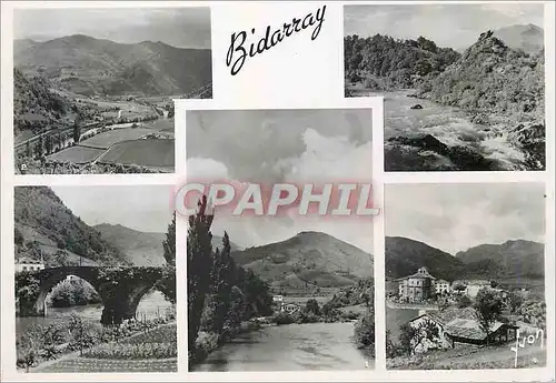 Moderne Karte Bidarray (B Pyr) la Nive Vallee de la Nive