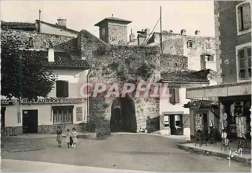 Cartes postales moderne Saint Jean Pied de Port (B Pyr) Place du Marche Enfants Restaurant Edouard