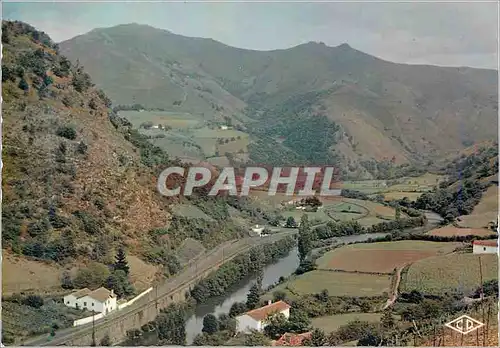 Moderne Karte Bidarray Reflets du Pays Basque la Vallee de la Nive