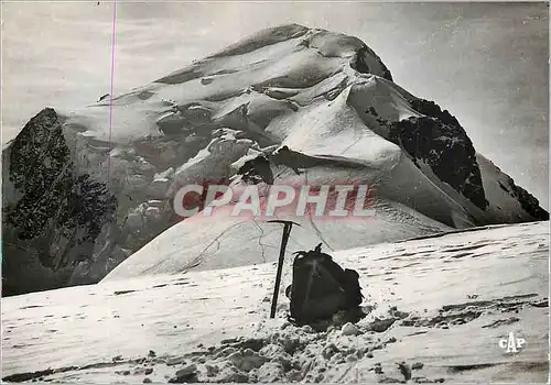 Moderne Karte Chamonix Mont Blanc Sommet du Mont Blanc Alpinisme