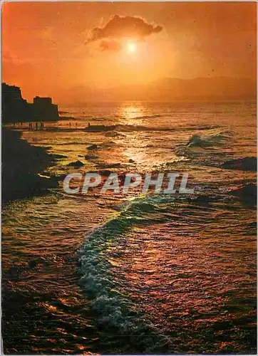 Cartes postales moderne Coucher du Soleil en Mediterranee