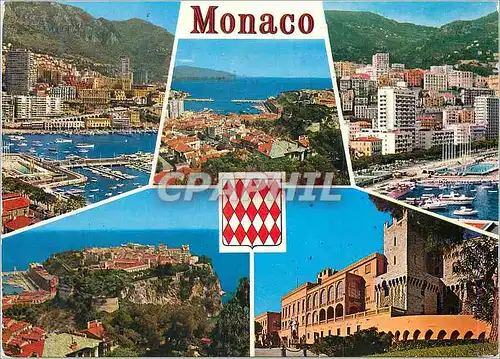 Cartes postales moderne Monaco la Condomine et le Port