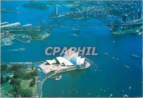 Cartes postales moderne Aerial View of Opera House Sidney